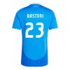 Officiële Voetbalshirt Italië Alessandro Bastoni 23 Thuis EK 2024 - Heren